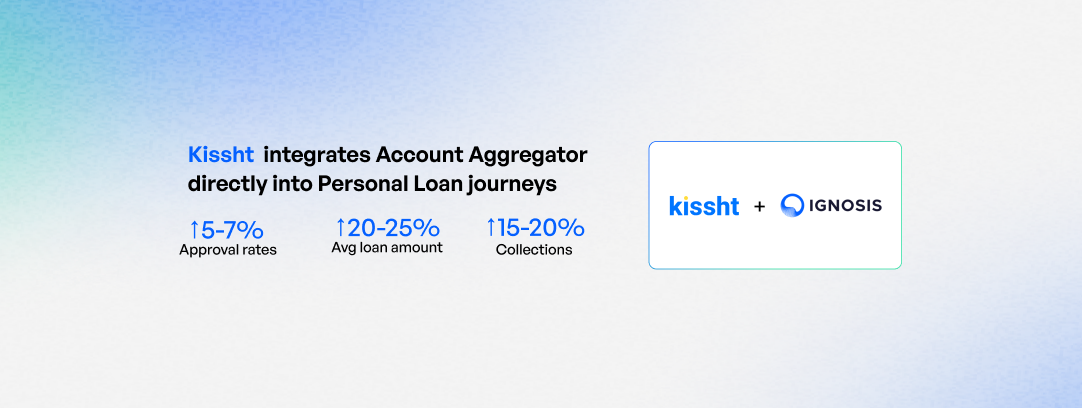 Kissht doubles down on Account Aggregator to increase approval rates, loan ticket size and collections efficiency